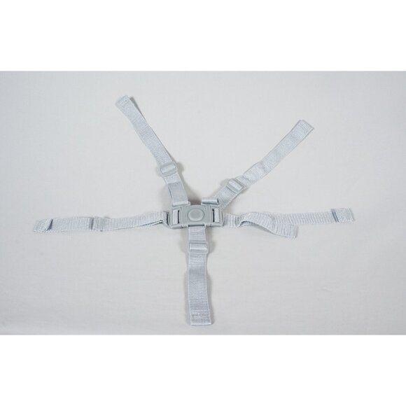Graco 5 Point Harness Hair Chair Replacement Part Grey Safety Straps NEW!!! - Picture 1 of 3